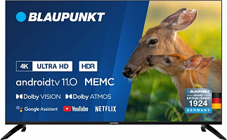 Телевизор OLED 50" Blaupunkt 50UGC6000T черный SmartTV Android безрамочный