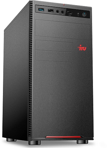 ПК IRU Planio 310H6SE Tower черный i3-12100F 8GB/256GB GT610 noOS (2170060)