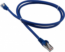 Патч-корд Lanmaster LAN-PC45/S5E-15-BL FTP RJ-45 вил.-вилка RJ-45 кат.5E 15м синий LSZH (уп.:1шт)