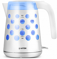 Чайник электрический Vitek VT-7048 W 1.7л 2200Вт белый