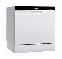 Посудомоечная машина Hyundai DT405 белый, 8комплектов, компактная