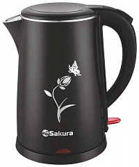 Чайник электрический Sakura SA-2159BK 1.8л 2000Вт черный 