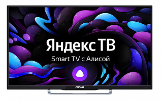 Телевизор LED 32" Asano 32LH8030S черный SmartTV ЯндексТВ