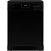 Посудомоечная машина Hiberg F68 1430 B черный, 14 комплектов (полноразмерная)