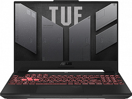 Ноутбук 15.6" Asus TUF Gaming FA507XI-HQ066 Mecha серый R9-7940HS 16Gb/512Gb GeForce RTX4070 8Gb noOS (90NR0FF5-M004N0)