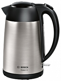 Чайник электрический Bosch TWK3P420 1,7 2400Вт черный/серебристый