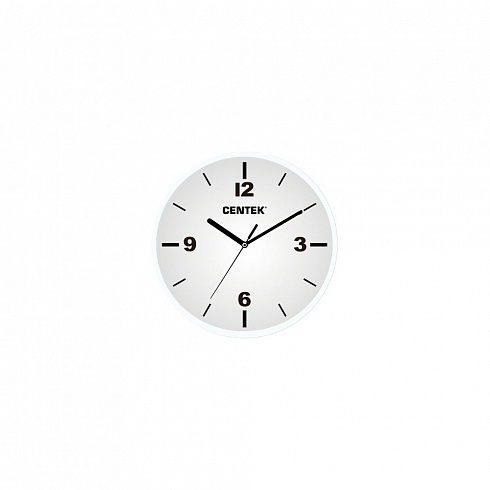 Часы настенные Centek СТ-7102 White