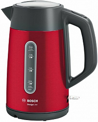 Чайник электрический Bosch TWK4P434 1.7л 2400Вт красный