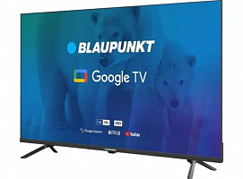 Телевизор LED 43" Blaupunkt 43WGC5000T черный SmartTV безрамочный