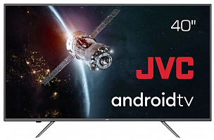 Телевизор LED 40" JVC LT-40М690 черный FULL HD SmartTV Android TV