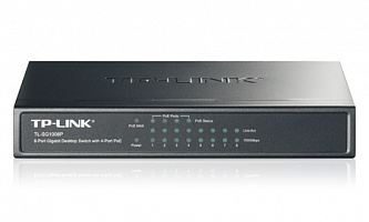 Коммутатор TP-Link TL-SG1008P 8G 4PoE 55W неуправляемый