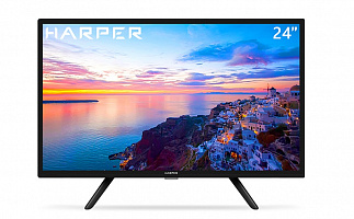 Телевизор LED 24" Harper 24R470TS черный SmartTV