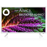 Телевизор LED 32" BBK 32LEX-7288/TS2C белый SmartTV ЯндексТВ