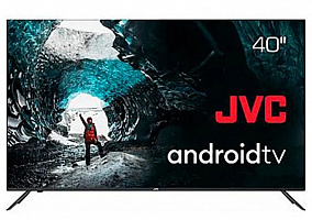 Телевизор LED 40" JVC LT-40M695 черный SmartTV