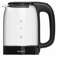 Чайник электрический Maxvi KE1741G 1.7л 2200Вт черный