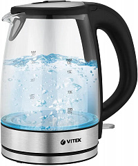 Чайник электрический Vitek VT-1180 1.7л 2200Вт серебристый