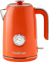 Чайник электрический Galaxy Line GL0351 1.7л 2200Вт оранжевый 