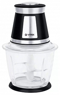 Измельчитель Vitek VT-1643 1.2л 500Вт черный 