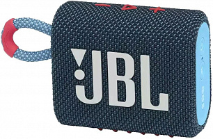 Портативная акустика JBL GO 3 синий-розовый