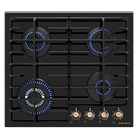 Газовая варочная панель Maunfeld EGHG.64.63CB.R/G черный 