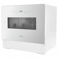 Посудомоечная машина Korting KDF 26630 GW белый 5 комплектов компактная