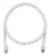 Патч-корд Panduit UTPCH10MY RJ-45 вил.-вилка RJ-45 кат.5E 10м белый ПВХ