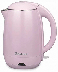 Чайник электрический Sakura SA-2157P 1.8л 2000Вт розовый 