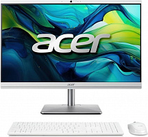 Моноблок 23.8" Acer Aspire C24-195ES серебристый Core Ultra 7 155U (1.7) 16Gb/512Gb Graphics FHD клавиатура мышь (DQ.BM5CD.001)