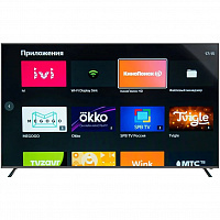 Телевизор LED 75" Harper 75U750TS черный 4K Ultra HD Smart TV