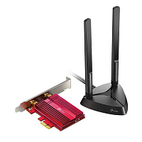 Сетевой адаптер WiFi + Bluetooth TP-Link Archer TX3000E AX3000 PCI Express (ант.внеш.съем) 2ант.