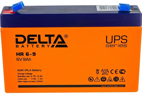Батарея для ИБП Delta HR 6-9 6В 9Ач