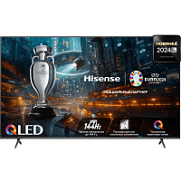 Телевизор QLED 75" Hisense 75E7NQ PRO черный 4К SmartTV Vidaa безрамочный