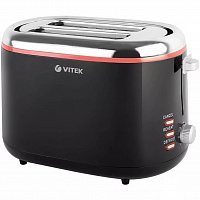 Тостер Vitek VT-7163 850Вт черный