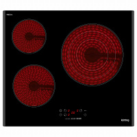 Электрическая варочная панель Korting HK 6351 B3 черный