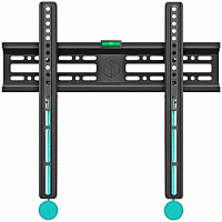 Кронштейн для телевизора Onkron FM2 черный 32"-65" макс.50кг настенный фиксированный