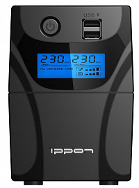 ИБП Ippon Back Power Pro II 700 420Вт 700ВА черный